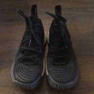 Adidas men’s black shoes size 12 - like new